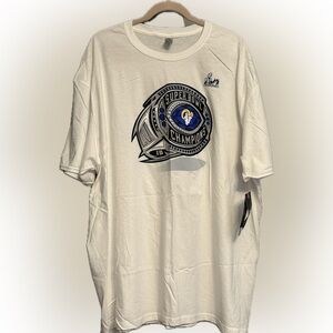 LA Rams T-shirt - Super Bowl Champions - Fanatics - White Tee - 3XL - NWT